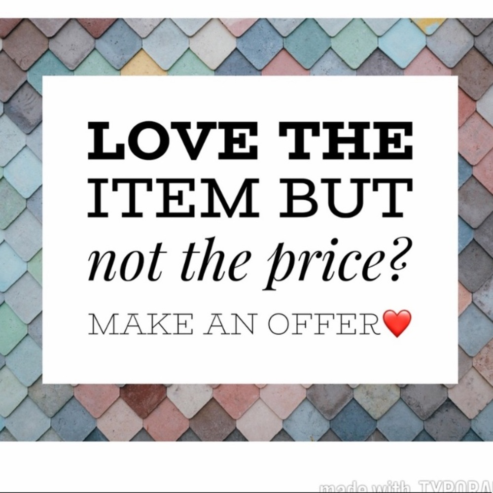 Make an offer 😃😃🛍